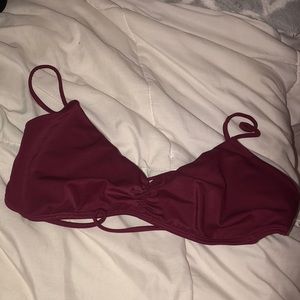 La hearts PacSun bikini top